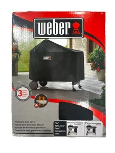 Cubierta de parrilla Weber para Performer Premium y Deluxe 22 pulgadas negra Weber 7152 - Imagen 1 de 4