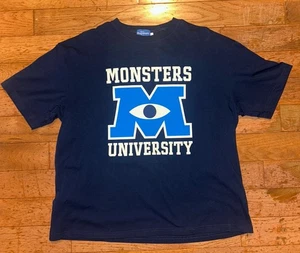 Tokyo Disney Resort Monsters University Tee Pixar Japan Exclusive L Navy Blue - Bild 1 von 6