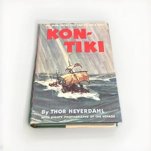Kon-Tiki - Thor Heyerdahl Erst-/1. Auflage/10. Auflage - RAR! - Bild 1 von 9