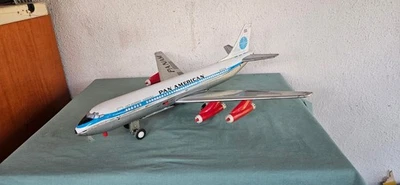 PAN AMERICAN AEROPLANO VINTAGE BOEING IN LATTA MODELLINO JAPAN ALPS - Immagine 1 di 4