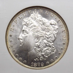 1879 "S" Morgan SILVER Dollar $1 NGC MS67 #005 Gem BU Uncirculated ECC&C, Inc. - Picture 1 of 5