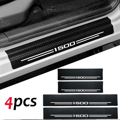 4X For GMC Yukon XL 1500 Accessories Truck Door Sill Plate Cover Step Protectors - Image 1 of 4