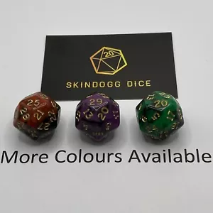 Dadi singoli - Oblivion - D30 - Warhammer 40k - DnD - Foto 1 di 8