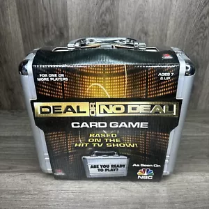2006 "Deal or no Deal" Card Game in Silver Suitcase BRAND NEW - Picture 1 of 5