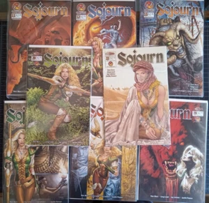 Sojourn #11 , 12, 13, 14, 18, 19, 20, 22 by Crossgen Comics Eight issues total - Picture 1 of 4