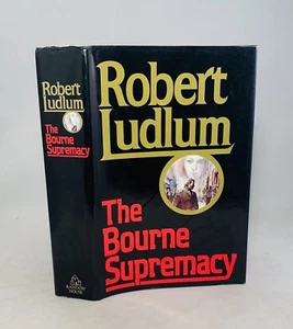 The Bourne Supremacy-Robert Ludlum-SIGNED!-INSCRIBED!-First Edition/1st Printing - Picture 1 of 12
