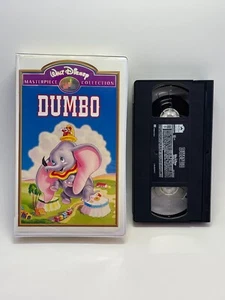 VTG Dumbo VHS Tape Clamshell A Walt Disney Classic Home Video Tape - Picture 1 of 5