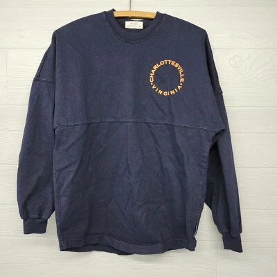 Camiseta Spirit Jersey Charlottesville Azul Manga Larga Talla XS Foto 1 de 4