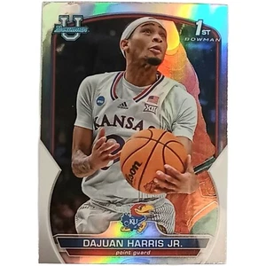 2023 DaJuan Harris JR Refractor 1st Bowman University Cromo 90 Univer of Kansas - Imagen 1 de 2