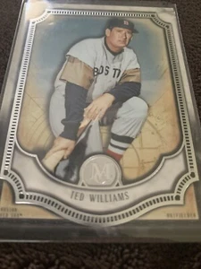 2018 Topps Museum Collection TED WILLIAMS BASE CARD NO.48 MINT Boston Red Sox  - Picture 1 of 2