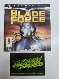 Blade Force (Panasonic 3DO) - Game Manual Only - Picture 1 of 3
