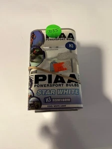 PIAA H3 Star White 35W=60W Headlight Bulb – Part #70363 – Motorcycle & Scooter - Picture 1 of 1