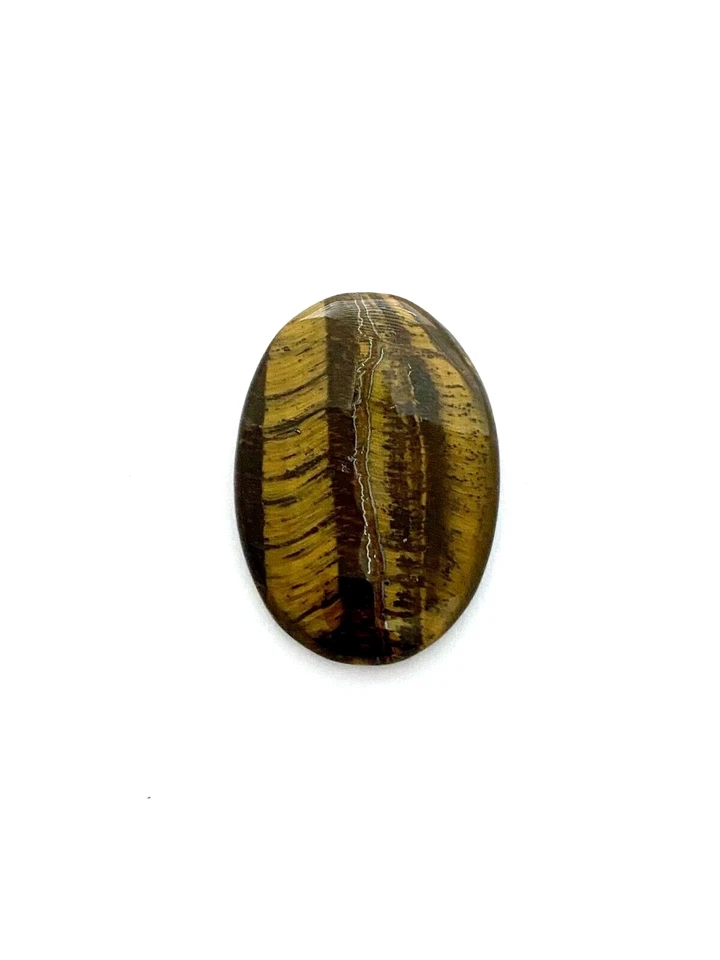 Natural Golden/Brown Tiger's Eye Oval Cabochon - 74.60cts - Image 1 of 1