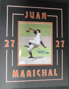Juan Marichal signed 8x10 Custom Framed Auto JSA Giants - Picture 1 of 1