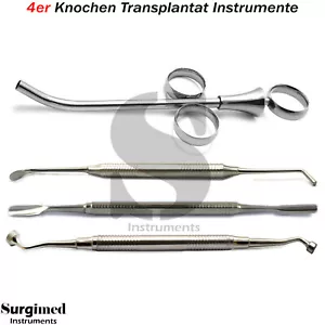 Implantologie Knochenstopfer Löffel Knochenspritze Implantat Dental Bone Graft - Bild 1 von 6