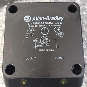 Allen Bradley - 871F-P50BP80-D4 - Series A - Proximity Sensor - Flat Pack Style - Picture 1 of 7