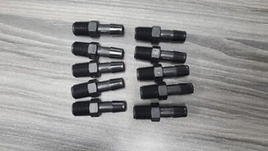 Adaptador de nailon negro relleno de vidrio NPT 10-3/8"" Eldon James A4-6GFBN" de púas X 1/4 - Imagen 1 de 1