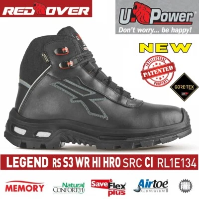 U-POWER UPOWER SCARPE LAVORO ANTINFORTUNISTICA LEGEND S3 HRO HI CI WR SRC RL1E134