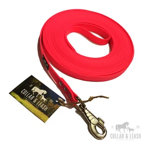 *NUEVO* BIOTHANE correa de seguimiento correa de soldadura 16 mm neón rosa 1 - 20 m - Imagen 1 de 1
