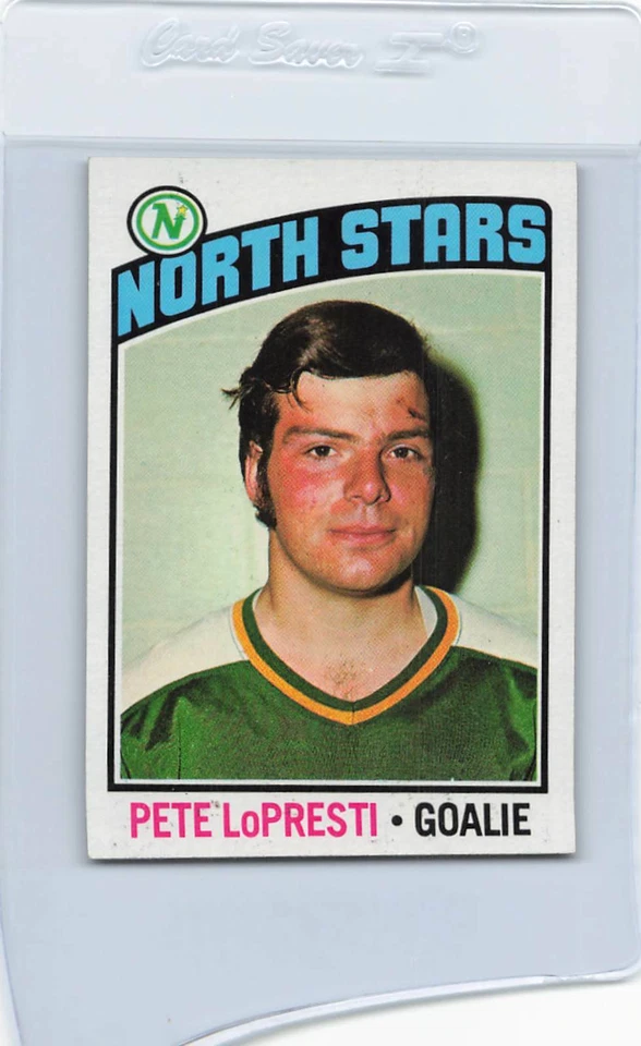 1976/77 Topps #184 Pete LoPresti North Stars NM *82 - Image 1 of 1