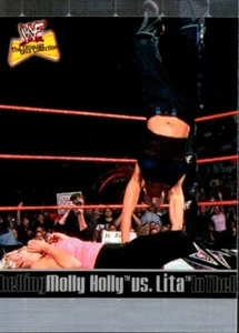 2001 Fleer WWF The Ultimate Diva Collection In the Ring #84 Molly Holly Lita ITR - Imagen 1 de 2