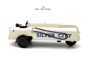For 1:76 Scale White Thompson Airport Oiler Diecast Metal Truck Toys Collection - Picture 1 of 5