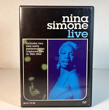 Nina Simone Live DVD Jazz Soul 1961-1962 Kultur • FREE SHIPPING!