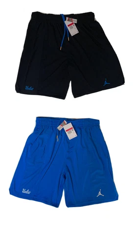 Rare Authentic UCLA Bruins Nike Jordan Black or Blue Athletic Shorts DM9148 Sz L Cover