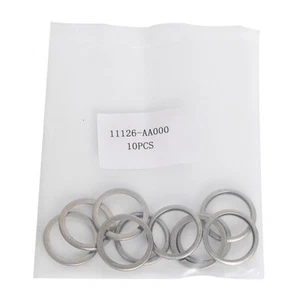 Juntas de arandela de tapón de drenaje de aceite 10x 20 mm para Subaru Impreza Forester 11126-AA000 - Imagen 1 de 4
