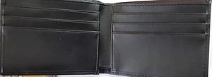 Perry Ellis Portfolio Men's Black Bifold Wallet with Three Keychain Gift Set - Picture 1 of 9