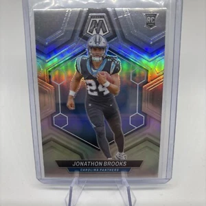 2024 Panini Mosaic - Rookies Silver Prizm #345 Jonathon Brooks (RC) - Picture 1 of 2