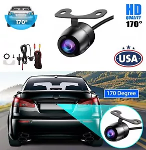 170º CMOS Car Rear/Front/Side View Reverse Backup Parking Camera Waterproof - Picture 1 of 11