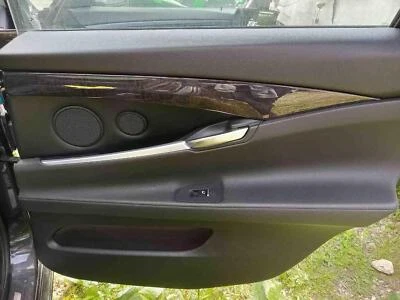 2010-17 BMW 550i GT PASSENGER REAR TRIM PANEL DAKOTA LEATHER BLACK USED OEM - Image 1 of 4