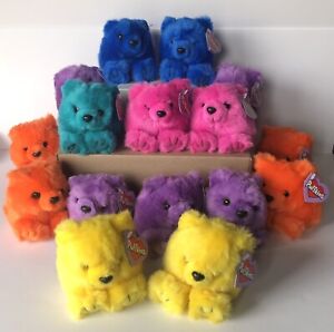 PUFFKINS-Plush-Stuffed Animals-All W/Tags-All W/Their own Box-VINTAGE-Lot Of 16
