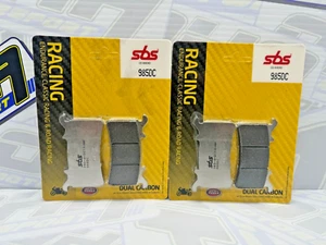 SBS Dual Carbon Race Track Front Brake Pads for BMW S1000RR S1000 RR 2021-2023 - Picture 1 of 1