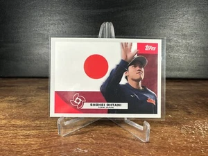 2023 Topps Online World Baseball Classic #F-10 Shohei Ohtani Flaggen einer Nation - Bild 1 von 2