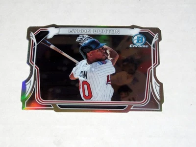 2014 Bowman Chrome Mini Byron Buxton Rookie RC (#/125)  Twins - Image 1 of 2