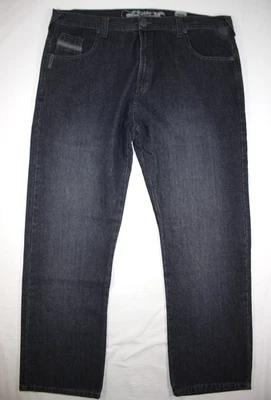 Pantalones de mezclilla Raider vintage para hombre 42x32 Rock N Roll Anonymous holgados anchos años 90 Y2K oscuros Foto 1 de 4