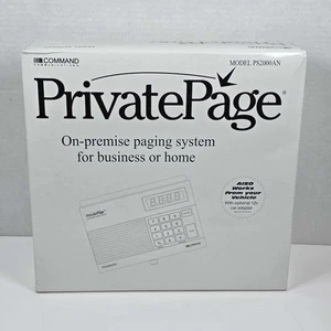 Command communications Paging System PS2000AN With One Pager - Picture 1 of 15