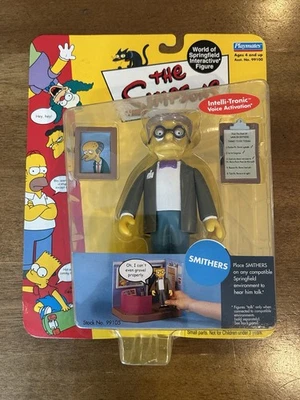 Figura de colección The Simpsons Waylon Smithers Playmates World of Springfield Foto 1 de 2