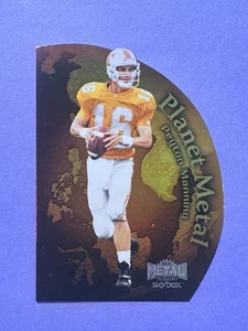2013 Retro Metal Universe Planet Metal PM-10 Peyton Manning INSERT TENNESSEE - Picture 1 of 2