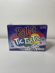 Roll-It Tic Tac Toe Dice Game 2007 Patch Products RARE SEALED - Picture 1 of 6