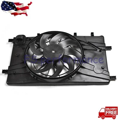 Conjunto de ventilador de refrigeración del radiador para Chevrolet Cruze 2011 2012 2013-2015 1,4 L 1,8 L Foto 1 de 4