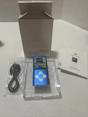 MP3 Music/Video Player 8GB Eclipse FM Radio Camera & Camcorder Rechargeable New - Image 1 of 4