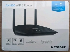 NetGear Gaming WiFi Router - AX1800 (RAX10) - WiFi 6 - NightHawk Black - Picture 1 of 5