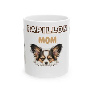 Lustige Papillon Hundekaffeetasse für Hundeliebhaber - Bild 1 von 12