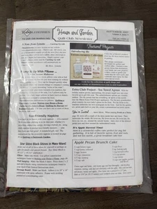 Thimbleberries Quilt Club September 2007 Newsletter & Fabric Sealed New - Picture 1 of 9