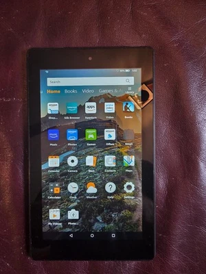 Amazon Fire 7 (7th Generation) 16GB Wi-Fi 7inch Tablet Black - #20251123872 - Image 1 of 4