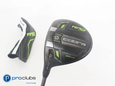Left Handed Cobra RAD Speed BIG TOUR 14.5* 3 WOOD wHC Diamana Senior Flex 387568 - Image 1 of 4