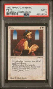 Piety (Dark) - Arabian Nights - MINT - PSA 9. POP 20. See MTG in Store. - Picture 1 of 2